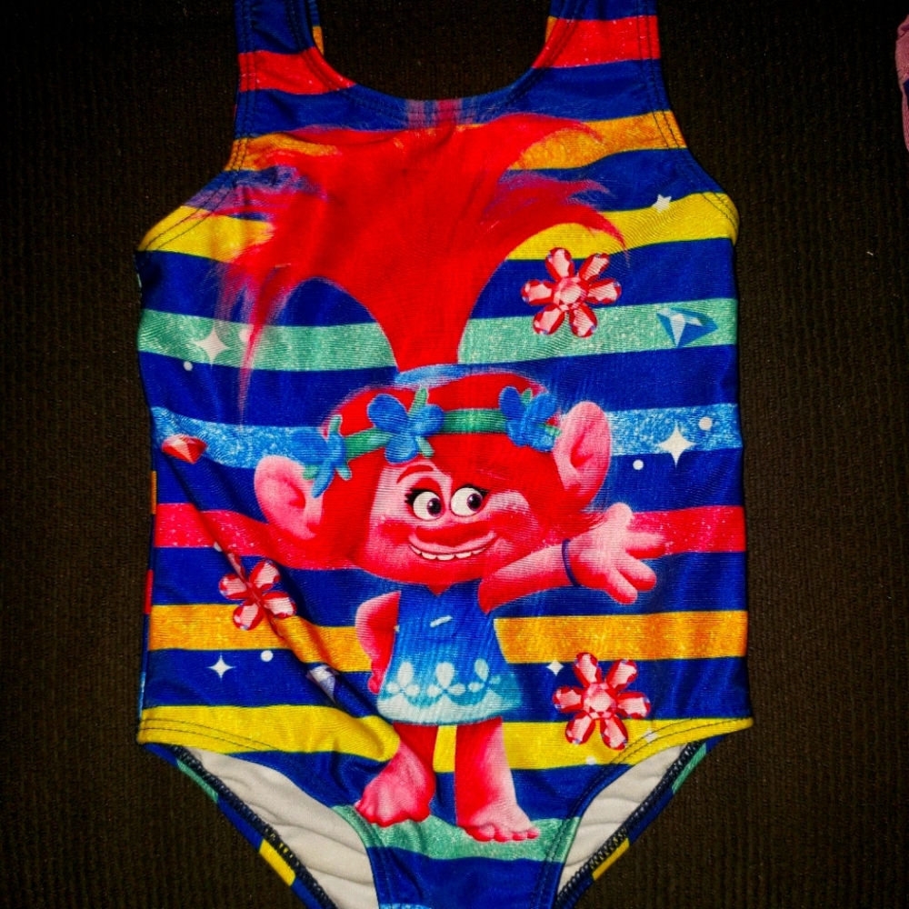 Girls Trolls Poppy One-piece Swimsuit